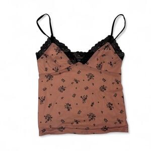 Streetwear-society Women's Brown and Pink Vest